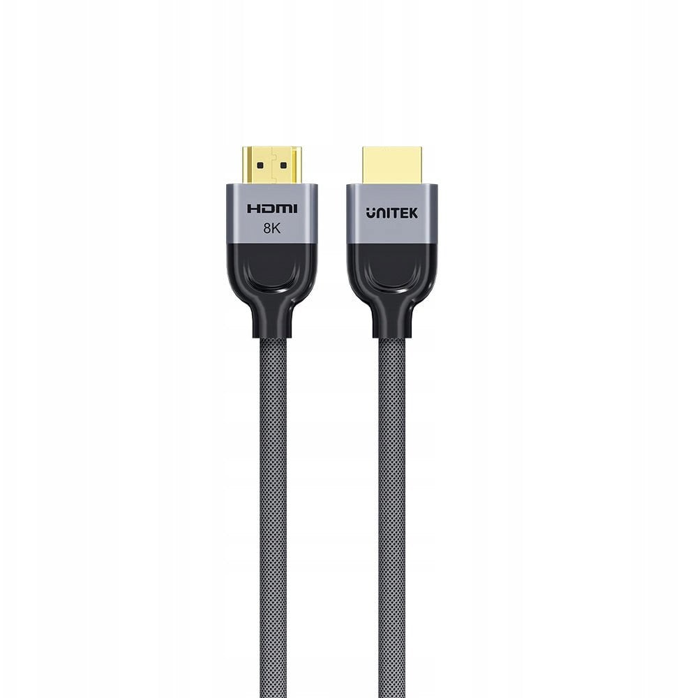 Kabllo HDMI Unitek LUX OPLOT 2.1, 10m, 8K, e zezë