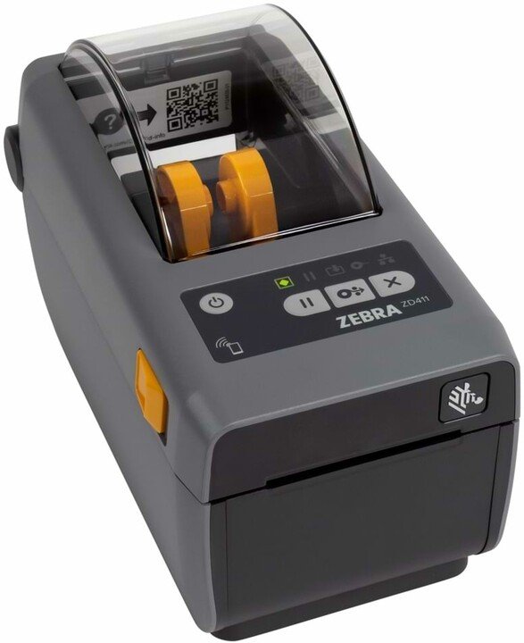 [OUTLET] Printer për etiketa Zebra ZD411, DT, 203dpi, i zi