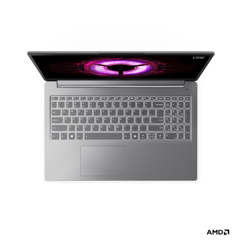 Laptop за гејминг Lenovo LOQ 15ARP10E, Ryzen 7 7735HS, 15.6" FHD 144Hz, RTX 3050, сив