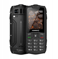 Телефон HAMMER Rock LTE, 2.4\" IPS, 3000mAh, IP68, црн