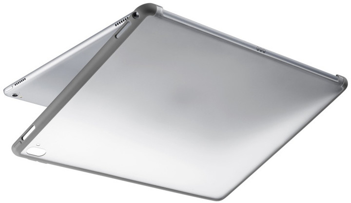 Mbështjellës CellularLine DUAL BACK Pro për iPad 9.7", gri transparent