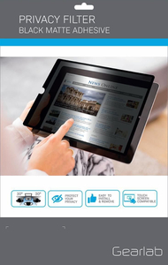Filtër privatësie ekrani ESTUFF GLBW13286190, për tablet dhe iPad, transparencë e zezë
