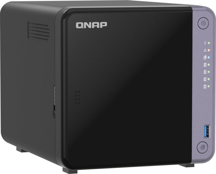 Server NAS QNAP TS-432X-4G, 4 slote disqesh, 4GB RAM, tower