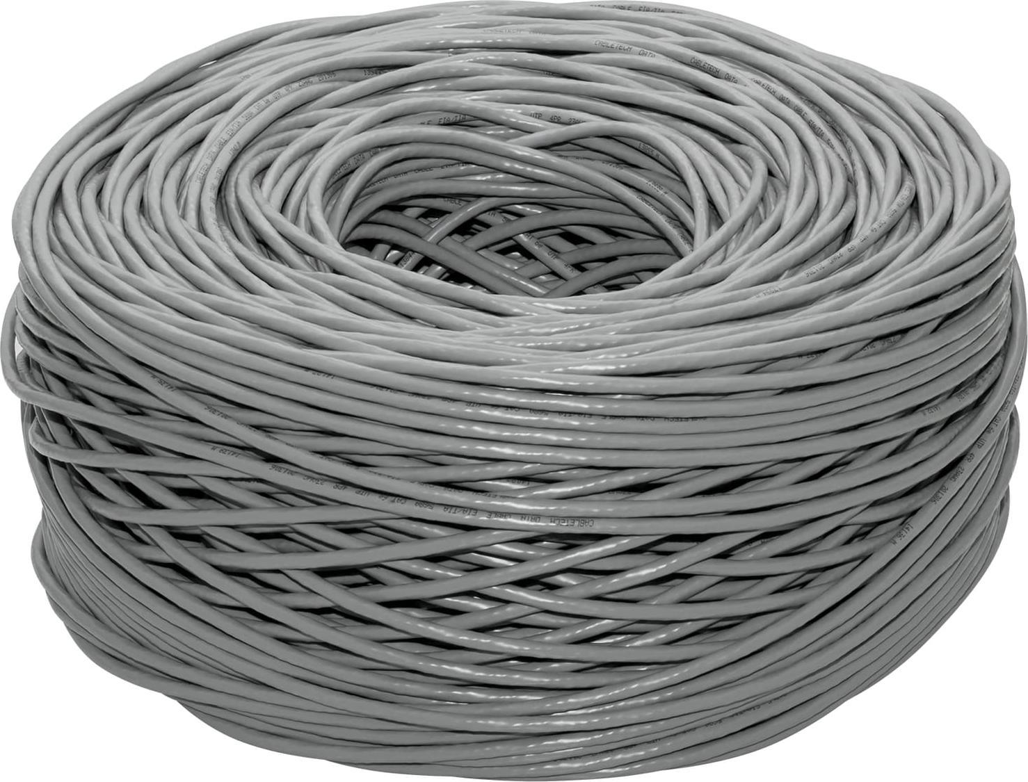 Kabllo rrjeti Cabletech FTP Cat5e, 305m, bakër, gri