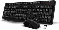 Сет тастатура и глушец EVOLVEO K1050, безжичен, ергономски, црн