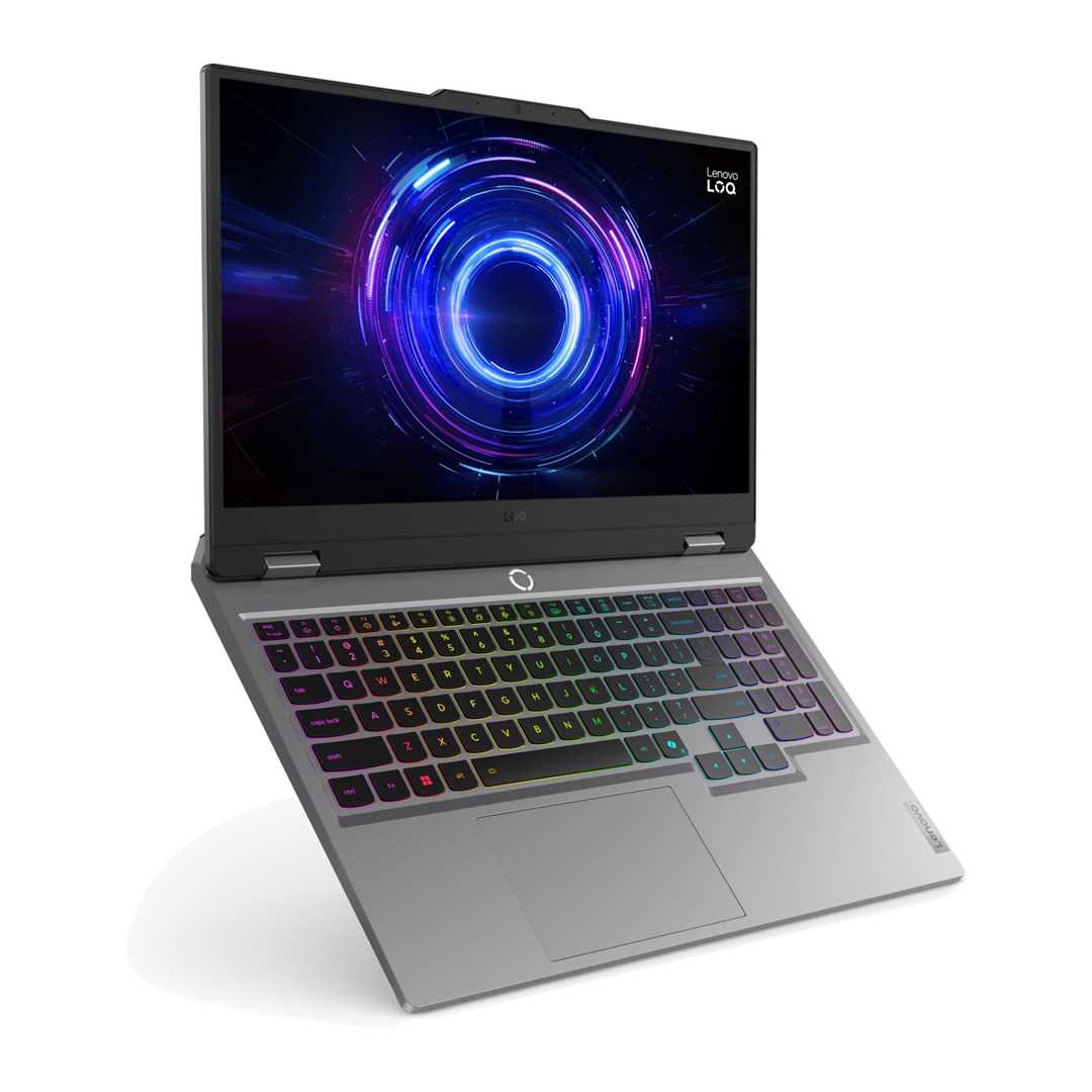 Laptop Lenovo LOQ 15IRX10, 15.6" FHD IPS 144Hz, Intel Core i5-13450HX, 16GB DDR5 4800, 1TB SSD, NVIDIA GeForce RTX 5050 8GB, i hirtë