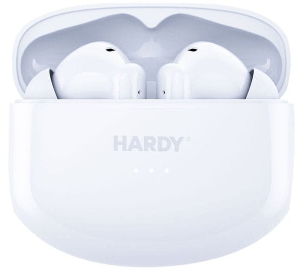 Безжични слушалки 3MK HARDY LifePods Pro, Bluetooth 5.3, ANC, бели