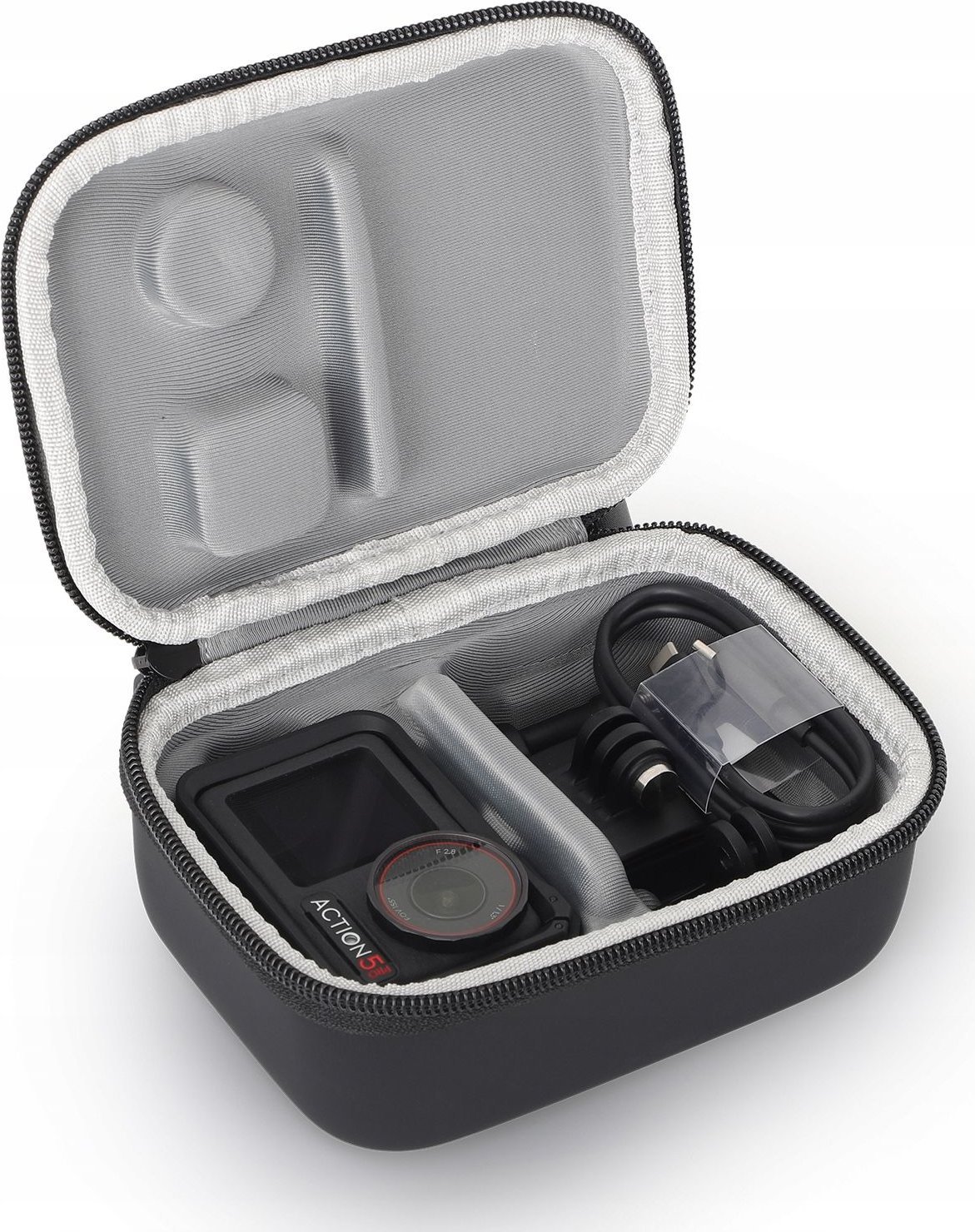 Kuti mbrojtëse SUNNYLIFE OA5-B893, për DJI Osmo Action 3 4 5 Pro, e zezë