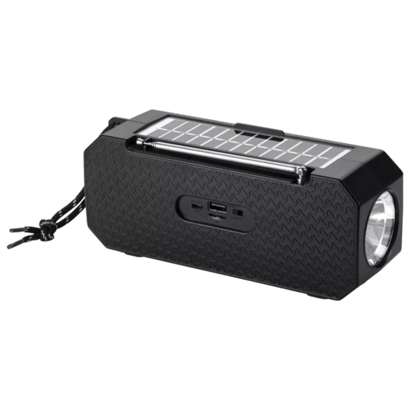 Denver Bluetooth Speaker with Solar Panel & FM Radio