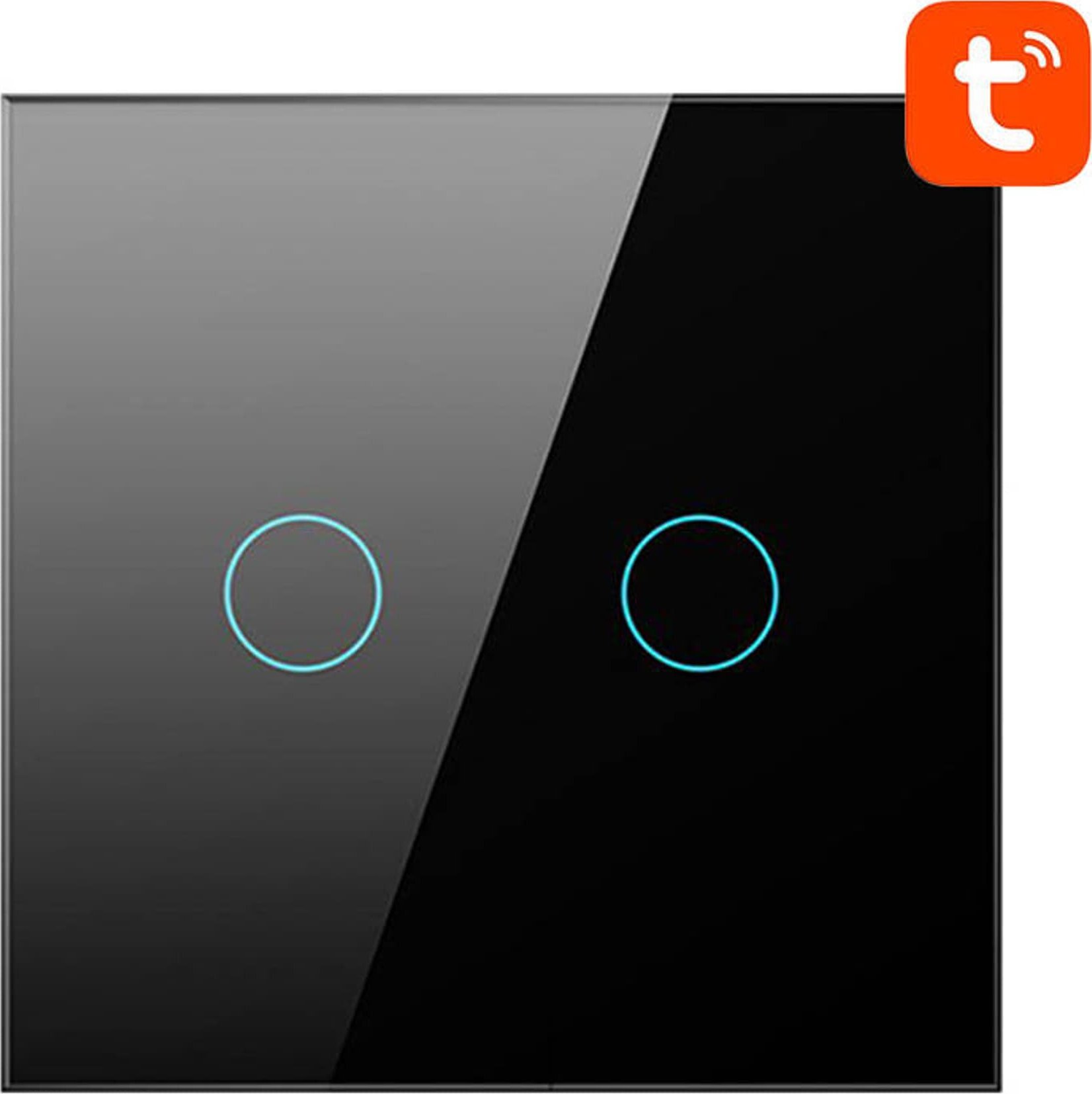 Çelës inteligjent drite Avatto LZTS02-EU-B2, ZigBee, me prekje, i zi