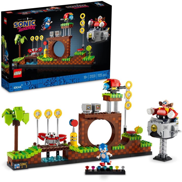 Set LEGO® 21331 Sonic the Hedgehog™ – Green Hill Zone, 1125 pjesë