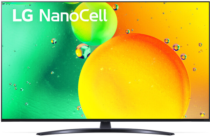 Televizor LG 65NANO763, 65" (164cm), UHD, Smart, kaltër