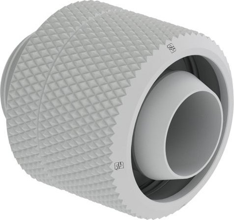 Bashkues për tub uji Barrow, 16/10mm, kompresion, i bardhë