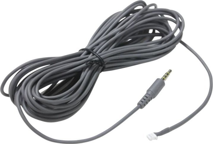 Mикрофон за маса Cisco CAB MIC TABLE J, со кабел, додаток за конференции, сив