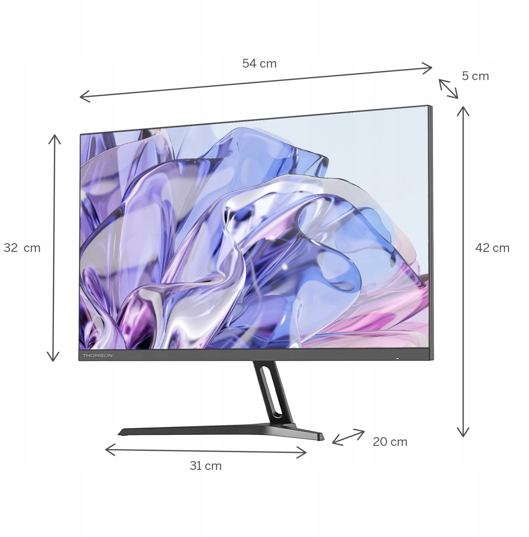 Monitor Thomson Key Business 24", Full HD, 100Hz, i zi