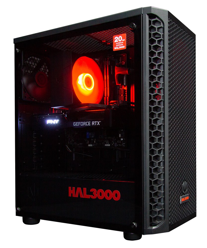 Kompjuter HAL3000 MEGA Gamer Pro, Intel i5-11400F, 16GB RAM, 1TB PCIe SSD, Nvidia RTX 3060, i zi