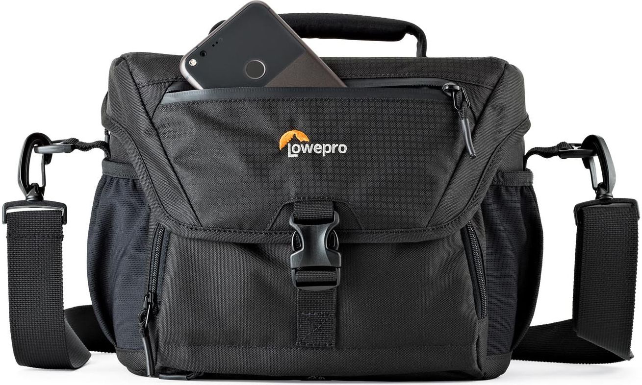 Çantë fotografike Lowepro Nova 180 AW II, për DSLR, rezistente ndaj motit, e zezë