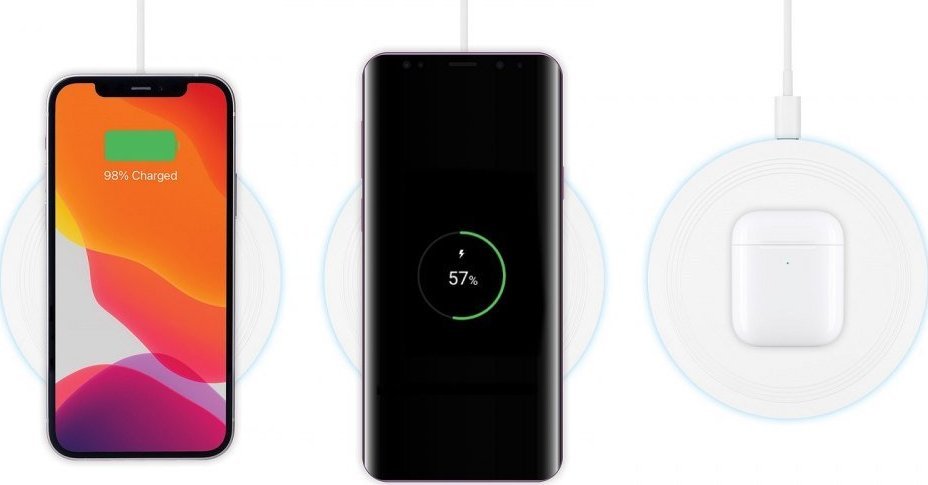 Karikues pa tela Manhattan, Wireless Qi, 15W, i zi