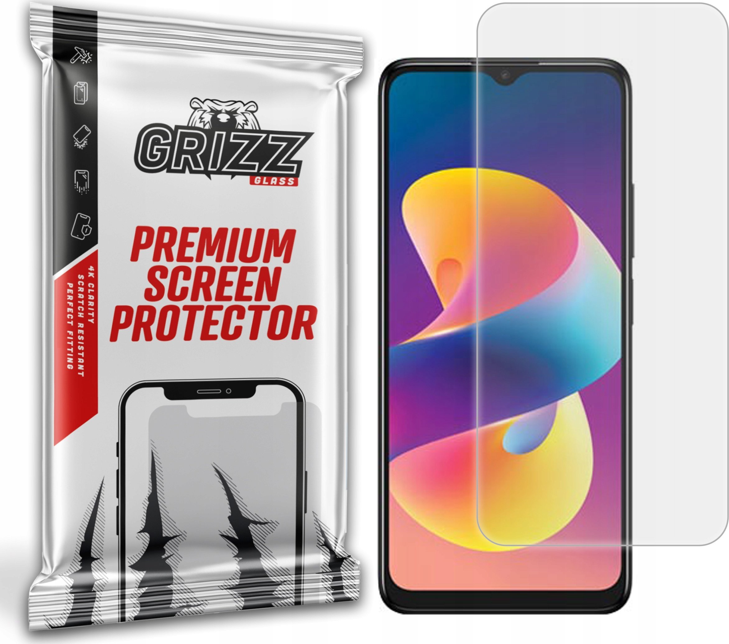 Folie mbrojtëse Grizz PaperScreen për TCL 50 LE, anti-gërvishtje, matte, transparente