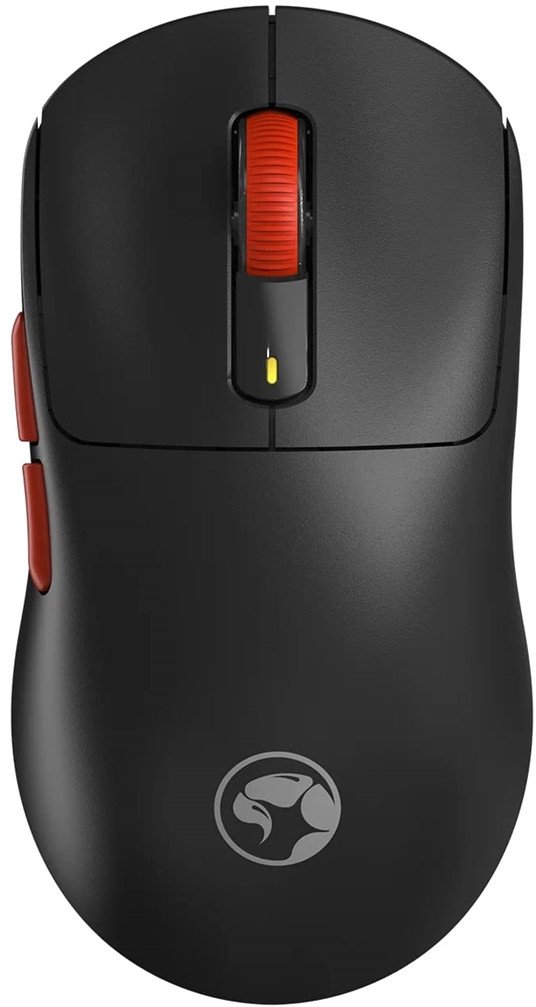 Maus gaming Marvo Scorpion G964W Niro 60, wireless dhe Bluetooth, USB C, i zi