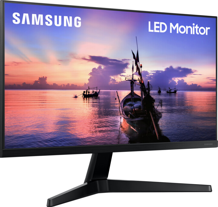 Monitor Samsung LF27T350FHRXDU, 27", 1920 x 1080 (Full HD), i hirtë i errët