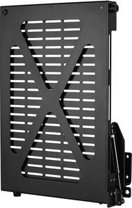 Raft AV B-Tech BT7884, për pajisje pas ekranit, i zi