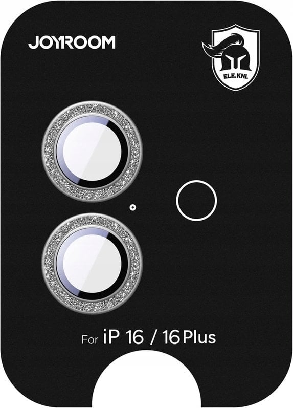 Mbrojtës lente Joyroom JR-MSF0299, për iPhone 16 iPhone 16 Plus, xham Corning, argjend