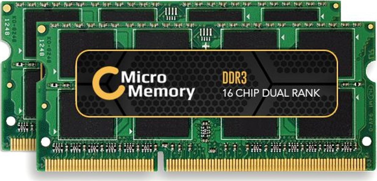 Рам меморија CoreParts MMA1112, 16GB DDR3L 1600MHz, сет 2x8GB