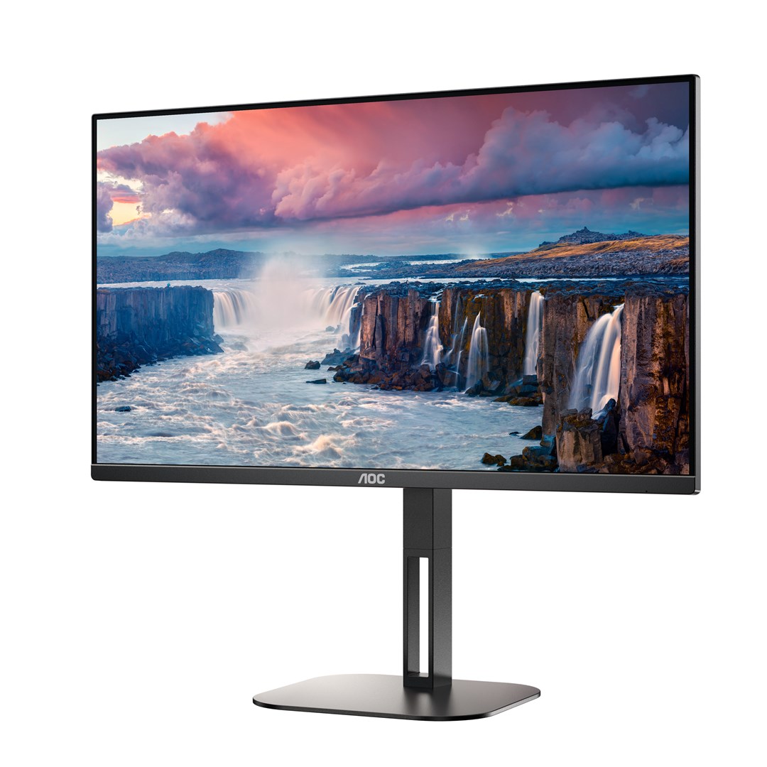 Monitor AOC V5 Q27V5C, 27", 2560 x 1440, Quad HD, 75 Hz, i zi