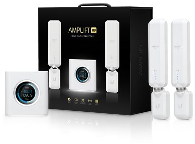Sistem Wi-Fi mesh Ubiquiti AmpliFi HD, dual band, Wi-Fi 5, i bardhë