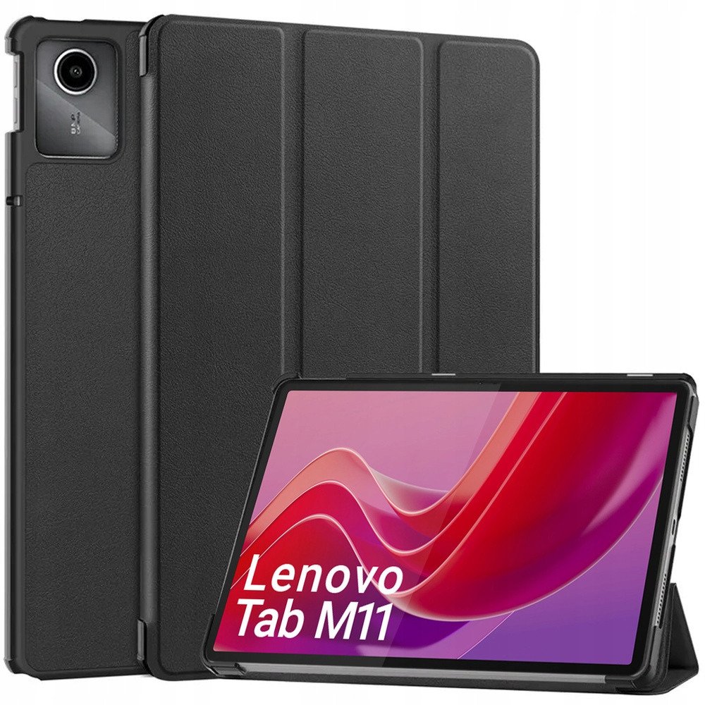 Këllëf smart për tablet Lenovo Tab M11 TB330FU, 10.95", i zi