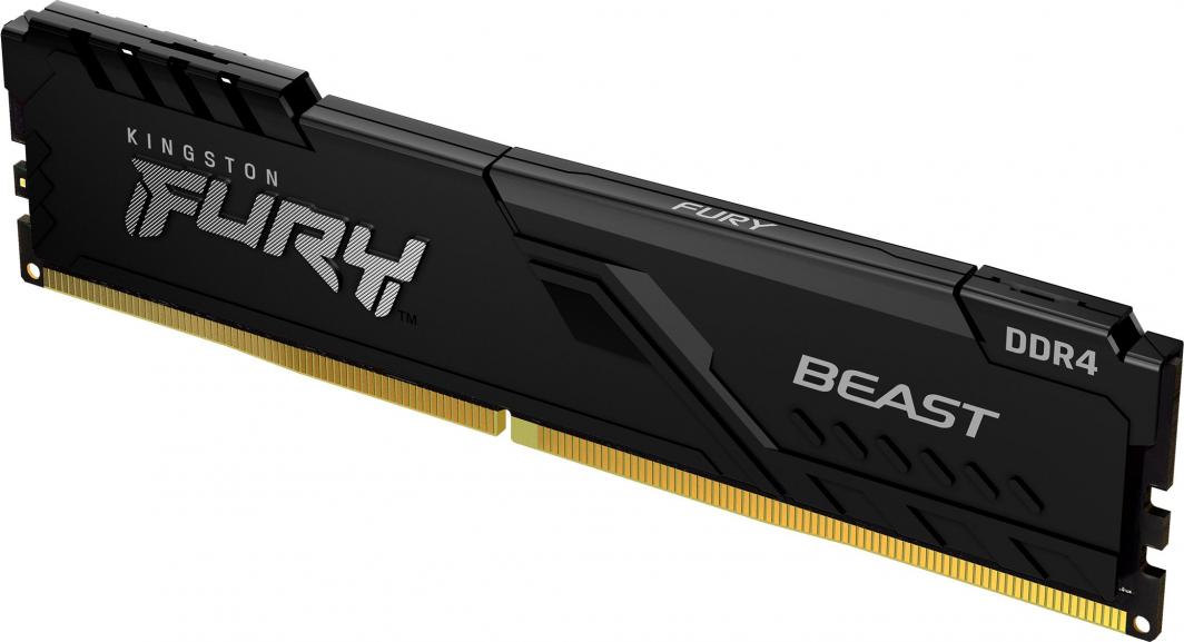 Memorie Kingston Fury Beast, DDR4, 32 GB, 3733 MHz, CL19, KF437C19BB1K2/32