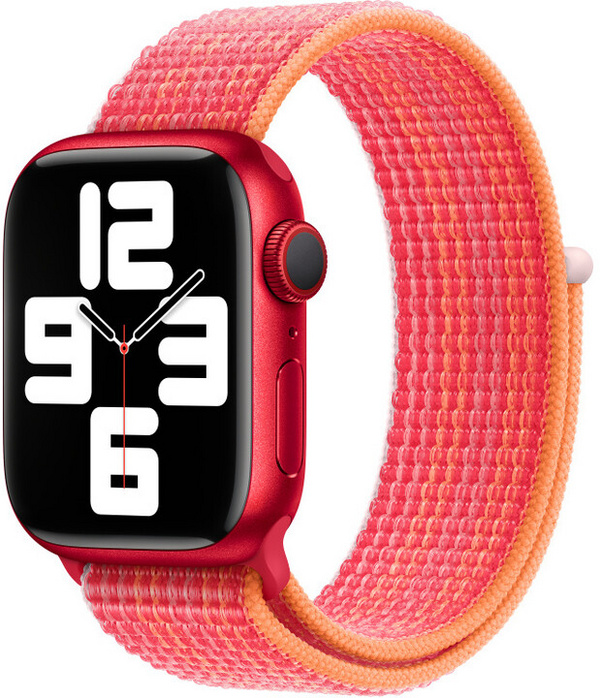 Apple Watch 41mm Band, Nectarine/Peony Sport Loop (Seasonal Spring 2022)