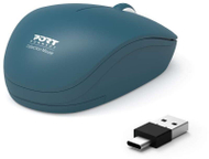 Maus pa kabllo Port Connect, 1600 DPI, USB A USB C, ngjyrë safir