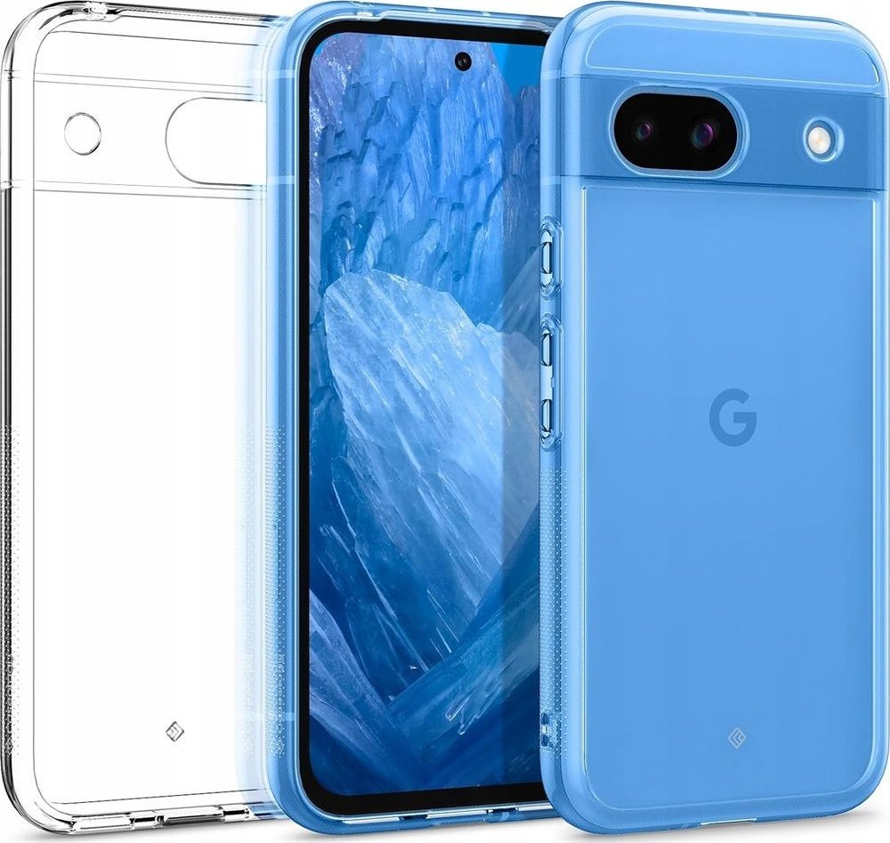 Mbulesë telefoni Spigen Caseology Capella për Google Pixel 8a, transparente, kundër goditjeve