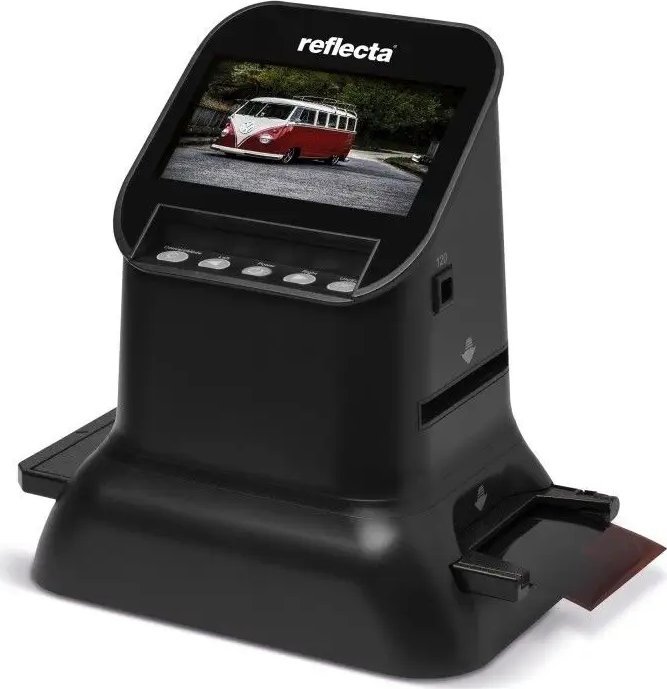 Скенер за филм Reflecta X66 Scan, 14MP CMOS, екран 4.3", црн
