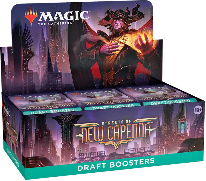 Lojë me letra Magic: The Gathering Streets of New Capenna - Draft Booster Box (36 boosters)