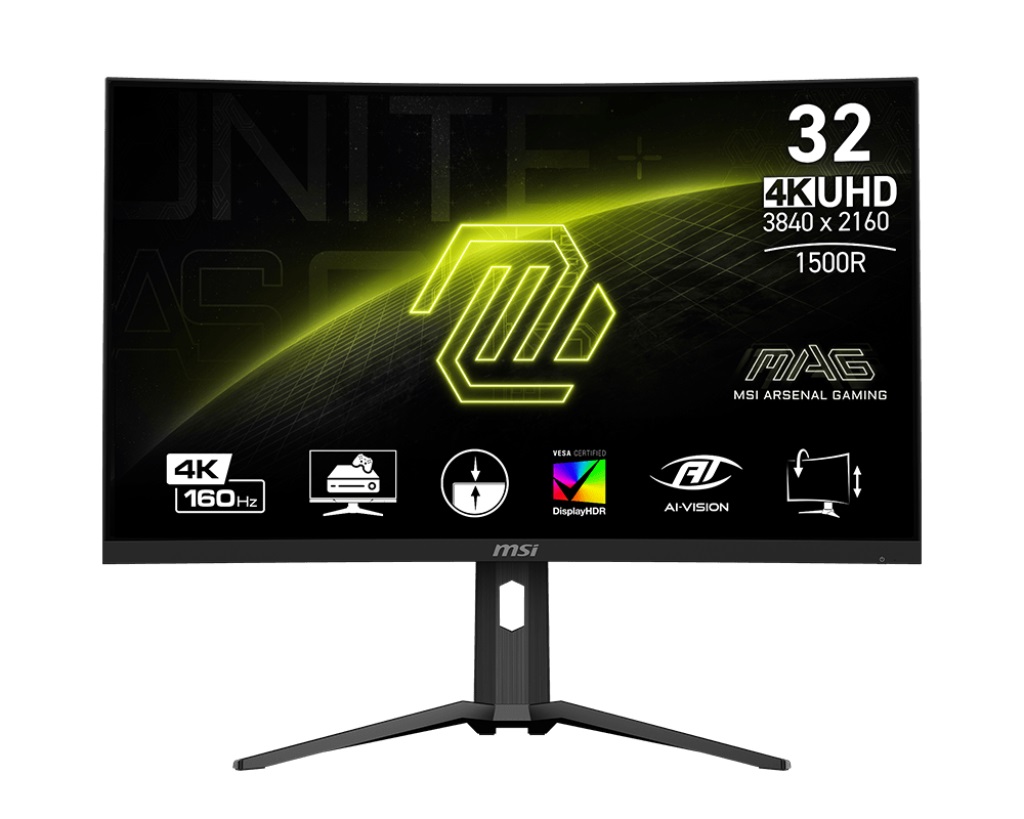 Monitor MSI MAG 321CUP, 31.5" 4K UHD, 160Hz, i zi