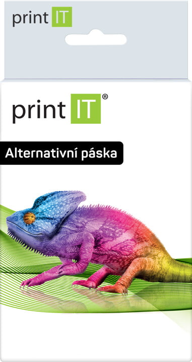 PRINT IT лента TZe-161 црна / проѕирна 36 мм за печатачите Brother