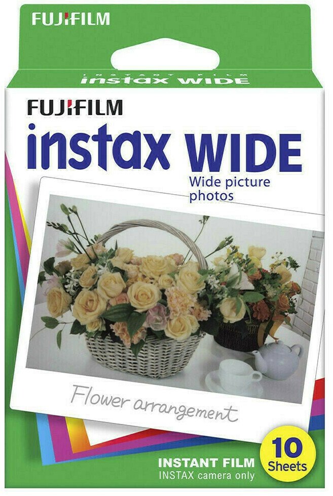 Film fotografik Fujifilm Instax Wide, ISO 800, paketë 10 copë