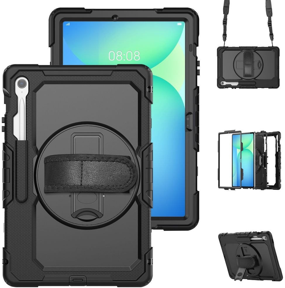 Заштитна навлака за таблет Tech-Protect Solid, Galaxy Tab S10 FE+ 13.1 X620 X626B, црна