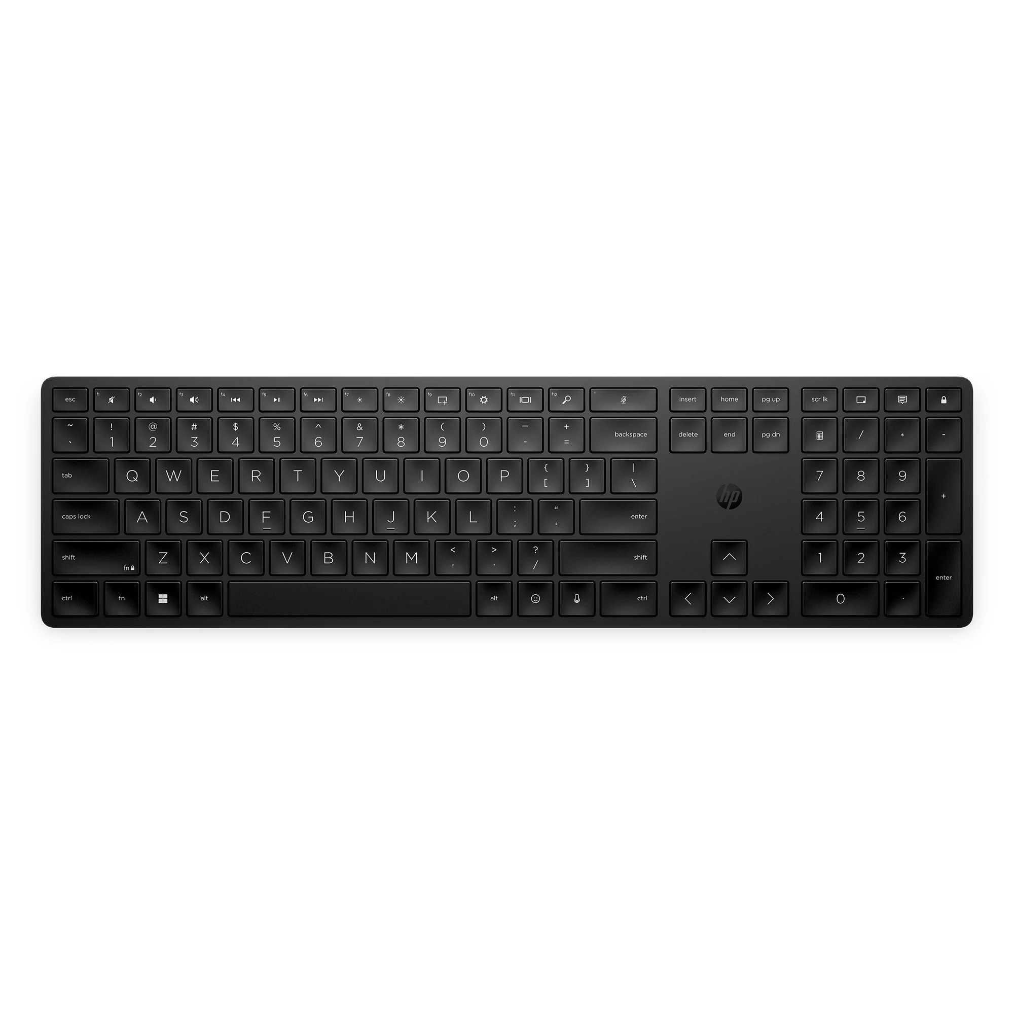 Tastierë pa tela HP 450 Wireless, USB, layout CZ SK, e zezë