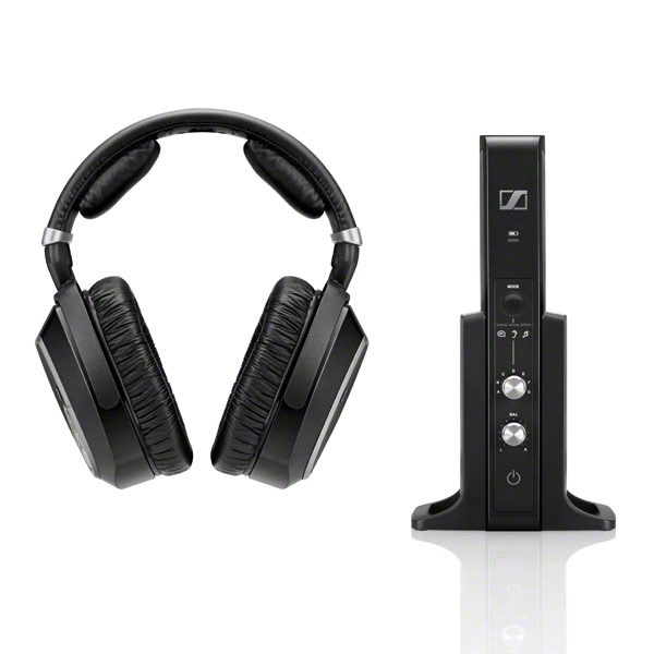 Kufje Sennheiser RS 195-U, 3.5mm, të zeza