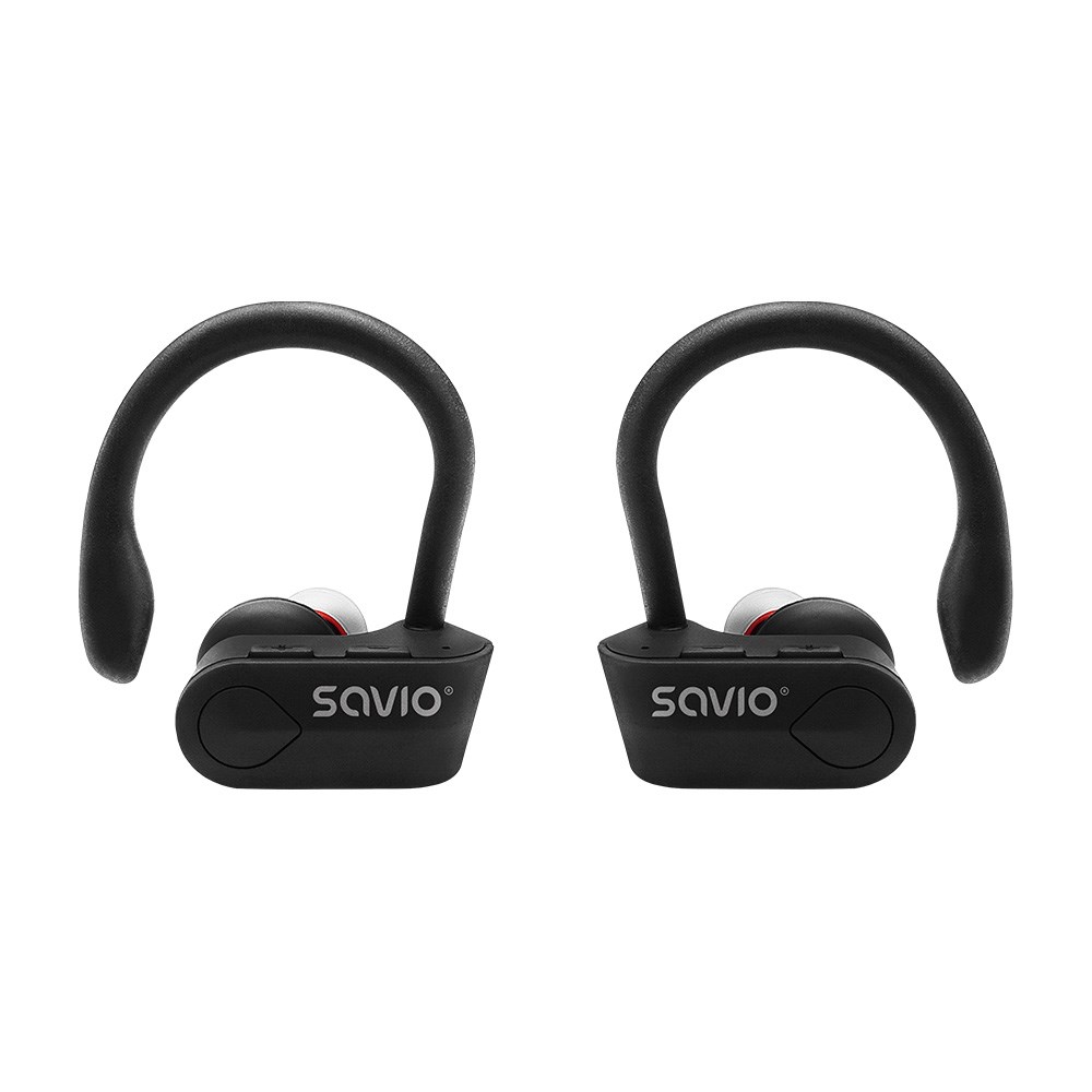 Dëgjuese Savio TWS-03, Wireless, të zeza / të hirta