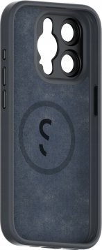 Këllëf kamerë ShiftCam për iPhone 15 Pro, me mbajtës lente, gri