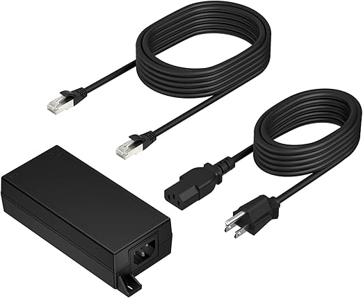 Adapter Poly PoE++ 65W 2.5G, 3.66m CAT6A, i zi