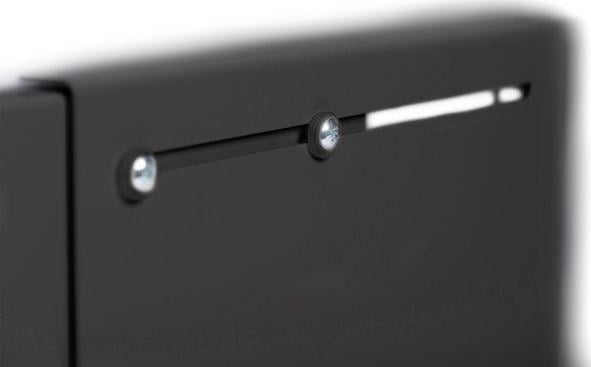 Ѕиден рам за рек Digitus, 19\", прилагодлива длабочина, црна