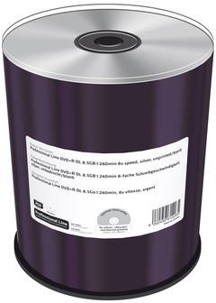 Disk DVD+R MediaRange Professional Line, 4.7GB, 8x, 100 copë