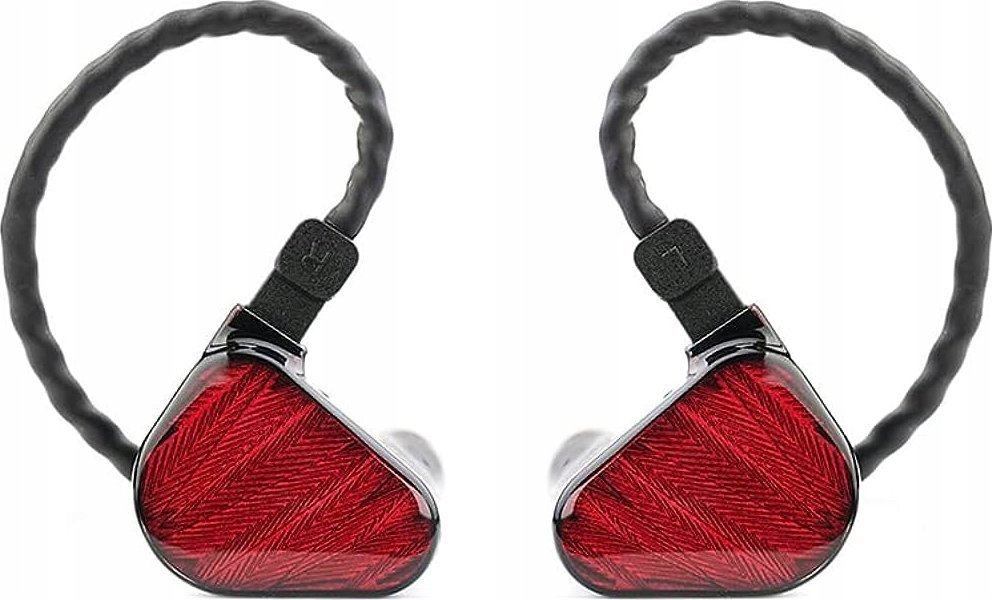 Kufje in ear TRUTHEAR Zero RED, dual driver dinamik, me kabllo, të kuqe