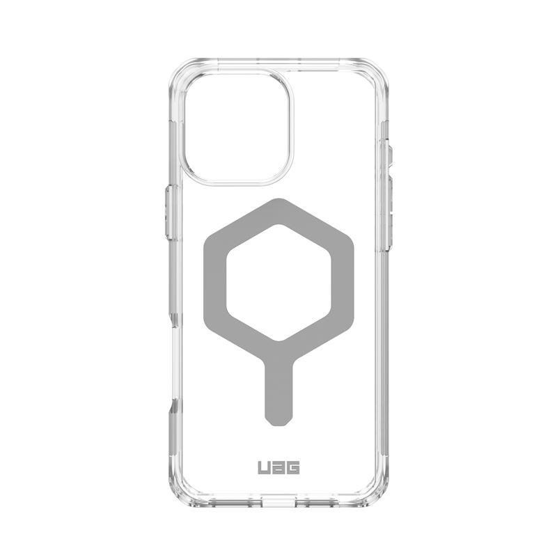 Mbështjellëse UAG Plyo Series për iPhone 16 Pro Max, me MagSafe, transparente argjendi